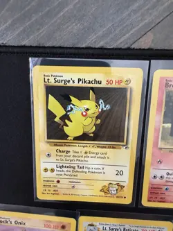 Vintage Pokemon Gym Heroes 15 Card Lot NM to Damaged No Holo Mixed Condition - Image 5