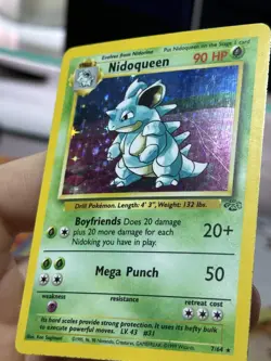 Venomoth 13/64 Nidoqueen 7/64 Jungle 1999 Holo Vintage Pokemon Card Lot WOTC - Image 5