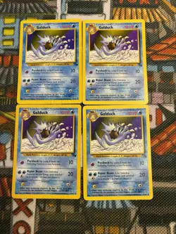 GOLDUCK - 35/62 - Fossil - Pokemon Card (x4) - Uncommon - Set Of 4 💎🔥 - Image 1