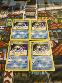 GOLDUCK - 35/62 - Fossil - Pokemon Card (x4) - Uncommon - Set Of 4 💎🔥 - Image 2