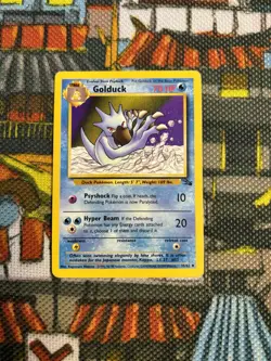 GOLDUCK - 35/62 - Fossil - Pokemon Card (x4) - Uncommon - Set Of 4 💎🔥 - Image 3