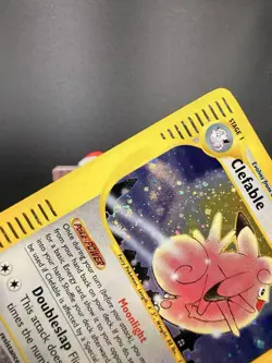 Clefable - 7/165 - Pokemon Expedition Holo Rare Card NM/LP Swirl See Photos - Image 2