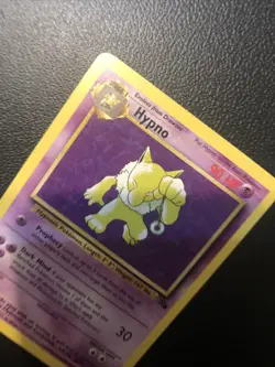 Hypno 23/62 Fossil Rare Pokemon Card In NM Condition - Image 5