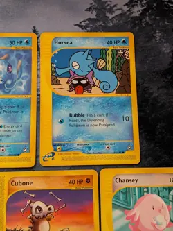 Vintage Pokemon Aquapolis 5 Card E-Reader Lot Pokemon TCG 2002 - Image 3