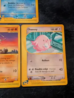 Vintage Pokemon Aquapolis 5 Card E-Reader Lot Pokemon TCG 2002 - Image 4