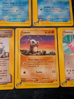 Vintage Pokemon Aquapolis 5 Card E-Reader Lot Pokemon TCG 2002 - Image 5