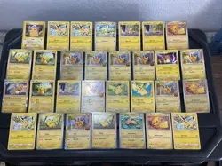 (30) Pikachu CARDS LOT VTG HOLO Raichu Stamped Red Cheeks Halloween 25th Swirls - Image 1