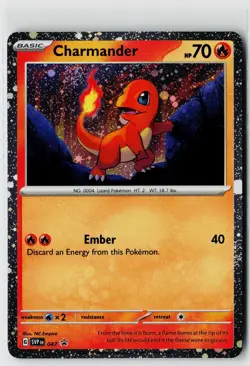 Pokemon SV: Scarlet & Violet Promo Cards #047 Charmander - Image 1