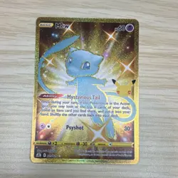 Pokemon Mew Secret Rare Holo Celebrations 025/025 Card Lot English 2 Cards - Image 2