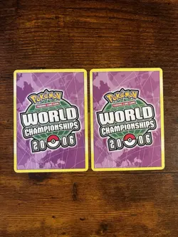 2006 World Championship Wartortle 50/112 Pokemon Card Lot x2 LP MP - Image 3