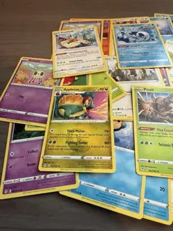 70 Pokemon TCG Card Lot Evolving Skies Rare, Uncommon, Common, Reverse Holo - Image 5