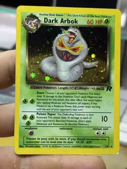 Ninetales 12/102 Base Set Dark Arbok 2/82 Team Rocket Holo Pokemon Card Lot WOTC - Image 3
