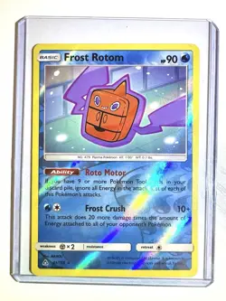 Pokemon Frost Rotom SM-Ultra Prism 41/156 Basic 90 HP Rare Reverse Holo Card - Image 1