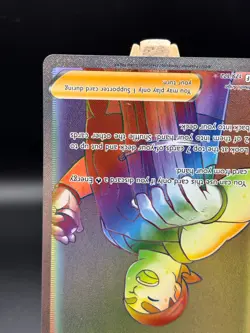 Pokemon Kindler Brilliant Stars Full Art Rainbow Holo Card 179/172 Secret Rare - Image 5