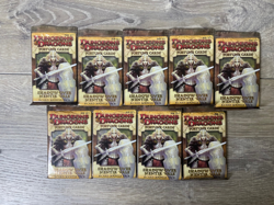 Lot of 9 Dungeons & Dragons Shadow Over Nentir Vale Cards Booster Packs - Image 1