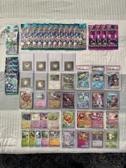 Pokemon Card Collection Lot PSA 10 Misty’s Psyduck PSA/CGC Slabs Singles Promos - Image 1