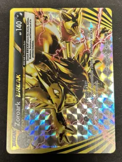 Zoroark BREAK 92/162 BREAKthrough NM Ultra Rare Pokemon Card - Image 1