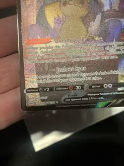 CLEAN Pokemon TCG Mimikyu v Holo Ultra Rare Card TG16/TG30 Brilliant Stars - Image 4