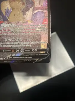 CLEAN Pokemon TCG Mimikyu v Holo Ultra Rare Card TG16/TG30 Brilliant Stars - Image 5
