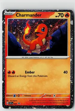 Pokemon SV: Scarlet & Violet Promo Cards #047 Charmander - Image 1