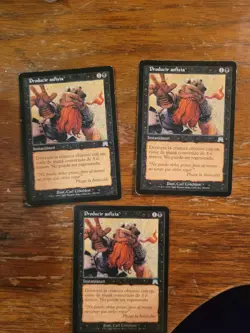 3x Smother Onslaught Magic The Gathering MTG Card Vintage Black Iconic Removal - Image 1