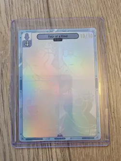 Four of a Kind SERIALIZED SKETCH CARD 10/10 Vibes TCG Legend of the lils - Image 1