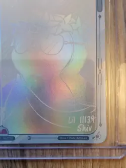 Four of a Kind SERIALIZED SKETCH CARD 10/10 Vibes TCG Legend of the lils - Image 2