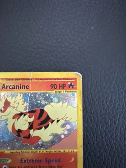 Arcanine Holo Aquapolis WOTC e-Reader Pokemon Card - Image 4