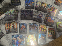 dragon ball z card lot 45 plus cars all holo - Image 1
