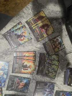 dragon ball z card lot 45 plus cars all holo - Image 2