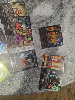 dragon ball z card lot 45 plus cars all holo - Image 3