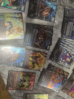 dragon ball z card lot 45 plus cars all holo - Image 4