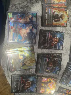 dragon ball z card lot 45 plus cars all holo - Image 5