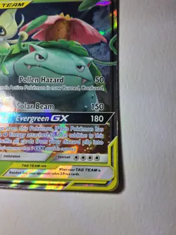 Celebi & Venusaur GX #1/181 Tag Team Ultra Rare Card **See Desc For Details** - Image 4