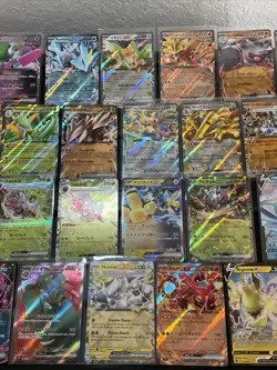(30) Pokemon Ultra/Secret Rare CARD GX EX V Holo Lot Full Art Mewtwo Fire Kyurem - Image 3