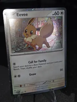 Eevee - W/ SWIRL (Cosmos Holo) Promo SV: Scarlet & Violet Promo Cards SVP 200 NM - Image 3