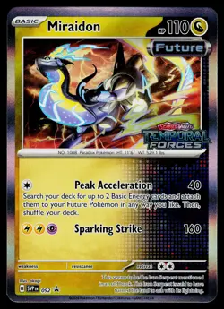Miraidon 092 SV: Scarlet & Violet Promo Cards Holo - Image 1