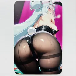 [Buy 2+ Free Ship]Waifu Sexy Doujin Hentai Dual Sided Lewd Anime Goddess Card - Image 1