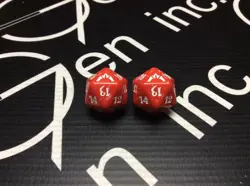 MTG Magic the Gathering Gatecrash Boros Spindown Dice X 1 - Image 1