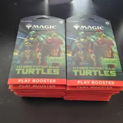 TEENAGE MUTANT NINJA TURTLES: MAGIC THE GATHERING, BOOSTER PACK LOT OF 20 PACKS - Image 1