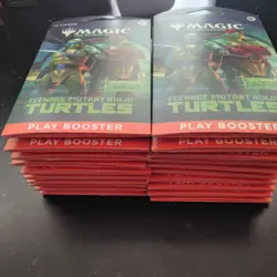 TEENAGE MUTANT NINJA TURTLES: MAGIC THE GATHERING, BOOSTER PACK LOT OF 20 PACKS - Image 2