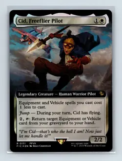 Cid, Freeflier Pilot (Extended Art) R Commander: FINAL FANTASY 131 NM - Image 1
