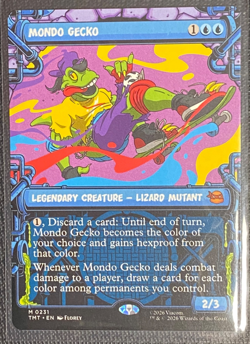 Mondo Gecko (Showcase) Teenage Mutant Ninja Turtles Regular MTG TMT #231 NM/M - Image 1