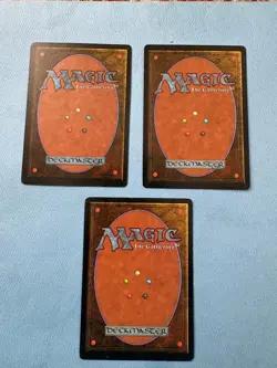 MTG Arabian Nights, Erg Raiders, Wyluli Wolf, and Desert! 1993 Vintage Magic! - Image 2