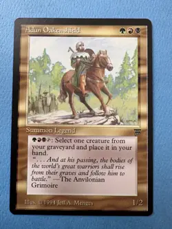 MTG Legends Edition, Adun Oakenshield! 1994 Vintage Magic! - Image 1