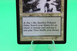 1x Polluted Delta - Onslaught Magic: The Gathering Light Play/LP English - Image 4