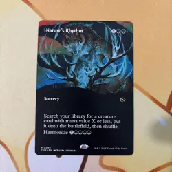 Nature's Rhythm (Borderless) Tarkir: Dragonstorm Regular - Image 1