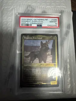 2024 Magic the Gathering Fallout Display Commander Dogmeat, Ever Loyal PSA 10 - Image 1