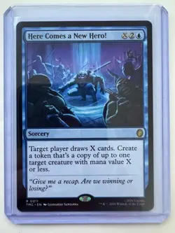 MTG TMNT Teenage Mutant Ninja Turtles Here Comes A New Hero SURGE FOIL NM - Image 1