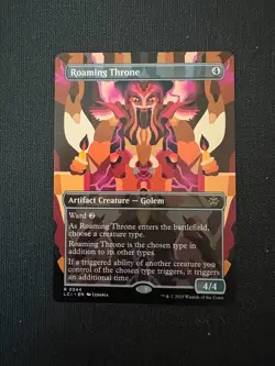 Roaming Throne (Borderless) The Lost Caverns of Ixalan Regular - NM - Image 1